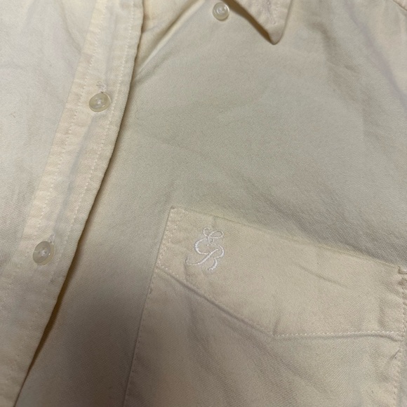 eddie bauer yellow button up - Picture 4 of 4